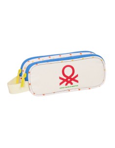 Portaoggetti Doppio Benetton Topitos Bianco (21 x 8 x 6 cm) da Benetton, Porta penne - Ref: S4308014, Precio: €8.29, Descuent...