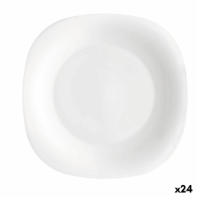 Dessert dish Bormioli Rocco Parma White Glass (24 Units) by Bormioli Rocco, Plates and dishes - Ref: S2708789, Price: 33,00 €...