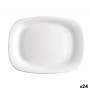 Serving Platter Bormioli Rocco Parma Rectangular White Glass 20 x 28 cm (24 Units) by Bormioli Rocco, Plates and dishes - Ref...