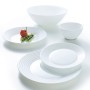 Dessert dish Luminarc Harena White Glass (19 cm) (24 Units) by Luminarc, Plates and dishes - Ref: S2708893, Price: 32,83 €, D...