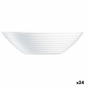 Salad Bowl Quid Sunset Coral Coral Plastic Ø 25 cm (12 Units) | Tienda24 - Global Online Shop Tienda24.eu