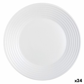 Bajo Plato Luminarc Harena Blanco Vidrio (Ø 27 cm) (24 Unidades) de Luminarc, Platos y fuentes - Ref: S2708910, Precio: 45,08...