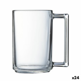 Cup Luminarc À La Bonne Heure Transparent Breakfast Glass (250 ml) (24 Units) by Luminarc, Cups - Ref: S2708913, Price: 39,60...