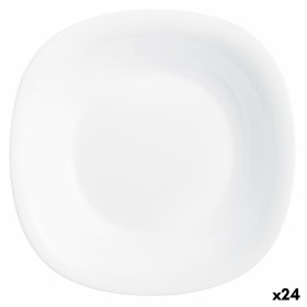 Piatto Fondo Luminarc Carine Bianco Vetro (Ø 23,5 cm) (24 Unità) di Luminarc, Piatti e teglie - Rif: S2708945, Prezzo: 52,22 ...