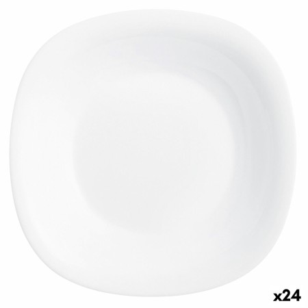 Assiette creuse Luminarc Carine Blanc verre (Ø 23,5 cm) (24 Unités) de Luminarc, Plats et plateaux - Réf : S2708945, Prix : 5...