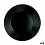 Plato Llano Luminarc Harena Negro Vidrio (25 cm) (24 Unidades) de Luminarc, Platos y fuentes - Ref: S2708983, Precio: 32,48 €...