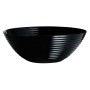 Salad Bowl Luminarc Harena Black Glass (Ø 27 cm) (6 Units) by Luminarc, Bowls and large cups - Ref: S2709000, Price: 29,21 €,...