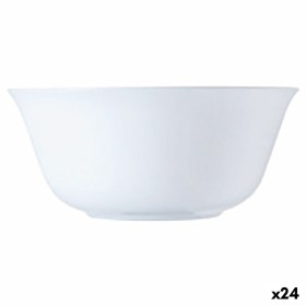 Flacher Teller Bidasoa Fosil Weiß aus Keramik Oval 28 x 24,8 x 2,5 cm (6 Stück) | Tienda24 - Global Online Shop Tienda24.eu