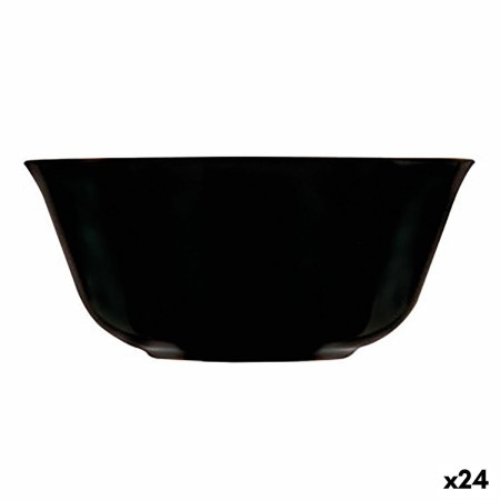 Schale Luminarc Carine Negro Schwarz Glas 12 cm Mehrzweck (24 Stück) | Tienda24 - Global Online Shop Tienda24.eu