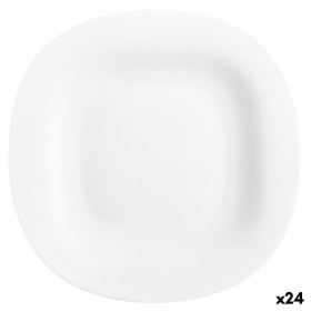 Piatto da pranzo Luminarc Carine Blanco Bianco Vetro Ø 26 cm (24 Unità) di Luminarc, Piatti e teglie - Rif: S2709061, Prezzo:...