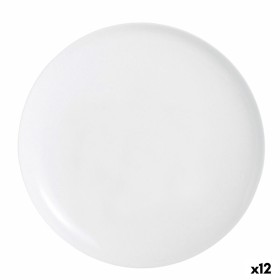 Pizza Plate Luminarc Friends Time White Glass Ø 32 cm (12 Units) by Luminarc, Plates and dishes - Ref: S2709191, Price: 69,04...