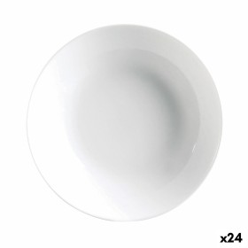 Deep Plate Luminarc Diwali 20 cm White Glass (24 Units) by Luminarc, Plates and dishes - Ref: S2709245, Price: 55,85 €, Disco...