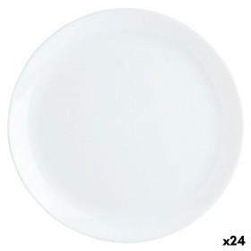 Flat plate Luminarc Diwali White Glass (Ø 27 cm) (24 Units) by Luminarc, Plates and dishes - Ref: S2709247, Price: 84,80 €, D...