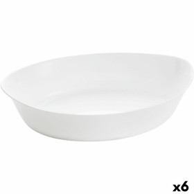 Recipiente de Cozinha Luminarc Smart Cuisine Oval 32 x 20 cm Branco Vidro (6 Unidades) de Luminarc, Pratos e fontes - Ref: S2...