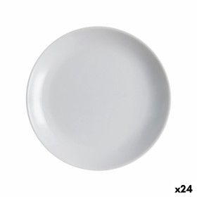 Assiette plate Bidasoa Fosil Blanc Céramique 26,3 x 25,5 x 2,4 cm (6 Unités) | Tienda24 - Global Online Shop Tienda24.eu