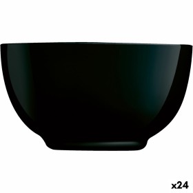 Bol Luminarc Diwali Noir Noir verre Verre trempé 14,5 cm (24 Unités) de Luminarc, Bols et tasses - Réf : S2709388, Prix : 59,...