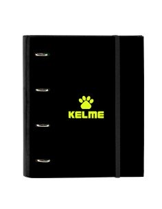 Carpeta de anillas Kelme Jungle Negro Gris Lima (27 x 32 x 3.5 cm) de Kelme, Archivadores - Ref: S4308204, Precio: €11.14, De...