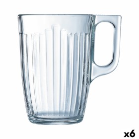 Cup Luminarc Nuevo Breakfast Transparent Glass (320 ml) (6 Units) by Luminarc, Cups - Ref: S2709499, Price: 15,20 €, Discount: %