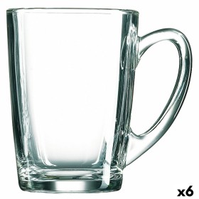 Taza Luminarc New Morning Desayuno Transparente Vidrio (320 ml) (6 Unidades) de Luminarc, Tazas - Ref: S2709509, Precio: 13,7...