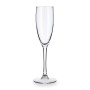 Champagne glass Luminarc Duero Transparent Glass (170 ml) (6 Units) by Luminarc, Champagne flute - Ref: S2709512, Price: 17,1...