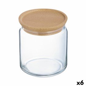 Jar Luminarc Pav Transparent Glass (750 ml) (6 Units) by Luminarc, Food storage - Ref: S2709520, Price: 43,94 €, Discount: %