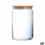 Jar Luminarc Pav Transparent Glass (2 L) (6 Units) by Luminarc, Food storage - Ref: S2709523, Price: 66,01 €, Discount: %