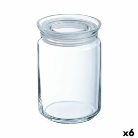 Jar Luminarc Pav Transparent Silicone Glass 750 ml (6 Units) by Luminarc, Airtight jars and accessories - Ref: S2709581, Pric...