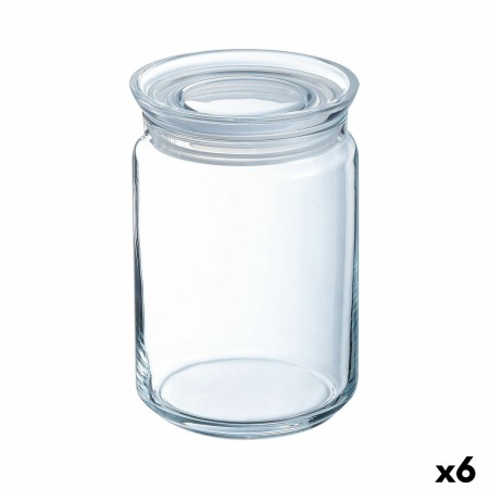 Jar Luminarc Pav Transparent Silicone Glass 750 ml (6 Units) | Tienda24 - Global Online Shop Tienda24.eu