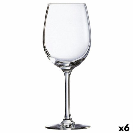 Copo para vinho Ebro Transparente Vidro (470 ml) (6 Unidades) de BigBuy Home, Copos de vinho - Ref: S2709601, Preço: 17,76 €,...