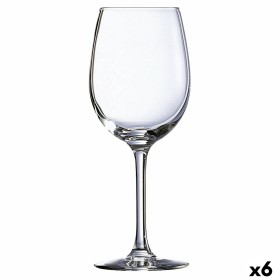 Calice per vino Ebro Trasparente Vetro (580 ml) (6 Unità) di BigBuy Home, Calici per il vino - Rif: S2709602, Prezzo: 17,99 €...