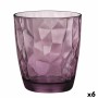 Vaso Bormioli Rocco Diamond Morado Vidrio (390 ml) (6 Unidades) de Bormioli Rocco, Vasos de agua y de whisky - Ref: S2709684,...