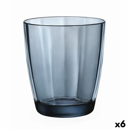 Glass Bormioli Rocco Pulsar Blue Glass (6 Units) (305 ml) by Bormioli Rocco, Tumblers - Ref: S2709689, Price: 11,35 €, Discou...