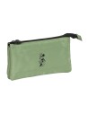 Trousse Fourre-Tout Triple Minnie Mouse Mint shadow Vert militaire (22 x 12 x 3 cm) | Tienda24 Tienda24.eu