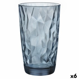 Glass Bormioli Rocco Blue Glass (470 ml) (6 Units) by Bormioli Rocco, Tumblers - Ref: S2709693, Price: 13,73 €, Discount: %