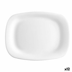 Serving Platter Bormioli Rocco Parma Rectangular 24 x 34 cm Glass 12 Units by Bormioli Rocco, Plates and dishes - Ref: S27097...