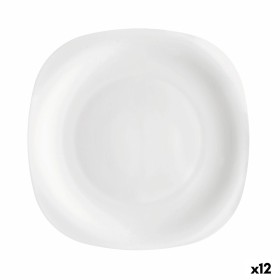 Piatto da pranzo Home ESPRIT Bianco Beige Gres Tradizionale 20 x 20 x 2,5 cm | Tienda24 - Global Online Shop Tienda24.eu