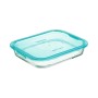 Hermetic Lunch Box Luminarc Keep'n Lagon Turquoise 1,5 L Glass (6 Units) by Luminarc, Food storage - Ref: S2709810, Price: 57...