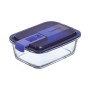 Fiambrera Hermética Luminarc Easy Box Azul Vidrio (6 Unidades) (820 ml) de Luminarc, Almacenamiento de alimentos - Ref: S2709...