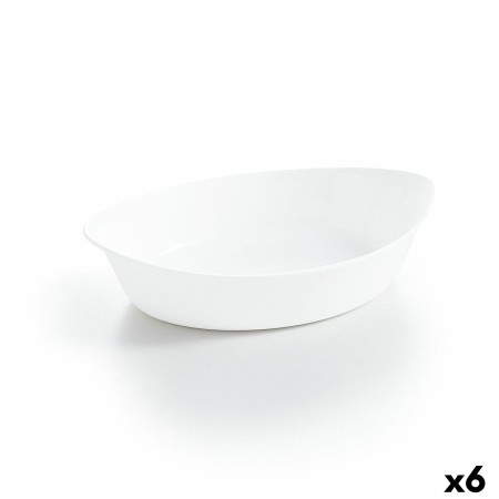 Kochschüssel Luminarc Smart Cuisine Oval Weiß Glas 25 x 15 cm (6 Stück) von Luminarc, Teller und Schüsseln - Ref: S2709842, P...