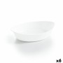 Teglia da Cucina Luminarc Smart Cuisine Ovale Bianco Vetro 25 x 15 cm (6 Unità) di Luminarc, Piatti e teglie - Rif: S2709842,...