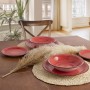 Piatto Fondo Quid Vita Ceramica Rosso (ø 21,5 cm) (12 Unità) | Tienda24 - Global Online Shop Tienda24.eu