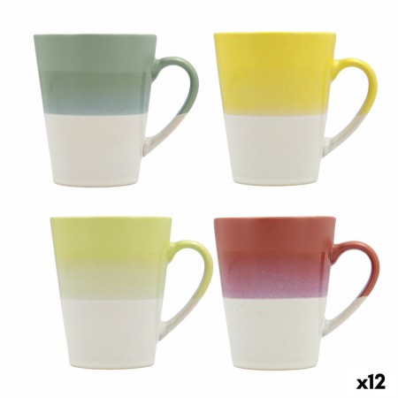 Taza Quid Atenua Cerámica Multicolor (300 ml) (12 Unidades) de Quid, Tazas - Ref: S2709948, Precio: 31,19 €, Descuento: %