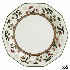 Assiette plate Queen´s By Churchill Assam Floral Céramique Vaisselle Ø 27 cm (6 Unités) de Queen´s, Plats et plateaux - Réf :...