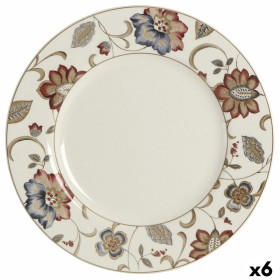 Flat plate Queen´s By Churchill Jacobean Floral Ø 27,3 cm Ceramic China crockery (6 Units) by Queen´s, Plates and dishes - Re...