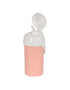 Botella con Tapa y Pajita Miffy Niebla Gris PVC 500 ml | Tienda24 Tienda24.eu