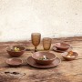 Bowl Bidasoa Gio 15 x 12,5 x 4 cm Ceramic Brown (6 Units) by Bidasoa, Plates and dishes - Ref: S2710136, Price: 21,02 €, Disc...