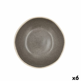 Assiette creuse Bidasoa Gio Céramique Gris 19 cm (6 Unités) de Bidasoa, Plats et plateaux - Réf : S2710144, Prix : 25,95 €, R...