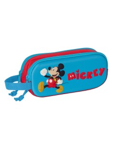 Portaoggetti Doppio Mickey Mouse Clubhouse 3D Rosso Azzurro 21 x 8 x 6 cm da Mickey Mouse Clubhouse, Porta penne - Ref: S4308...