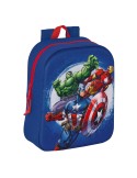 Mochila Escolar The Avengers 3D Azul Marinho 22 x 27 x 10 cm | Tienda24 Tienda24.eu