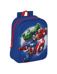 Mochila Escolar con Ruedas SuperThings Rescue force 27 x 33 x 10 cm Azul | Tienda24 Tienda24.eu